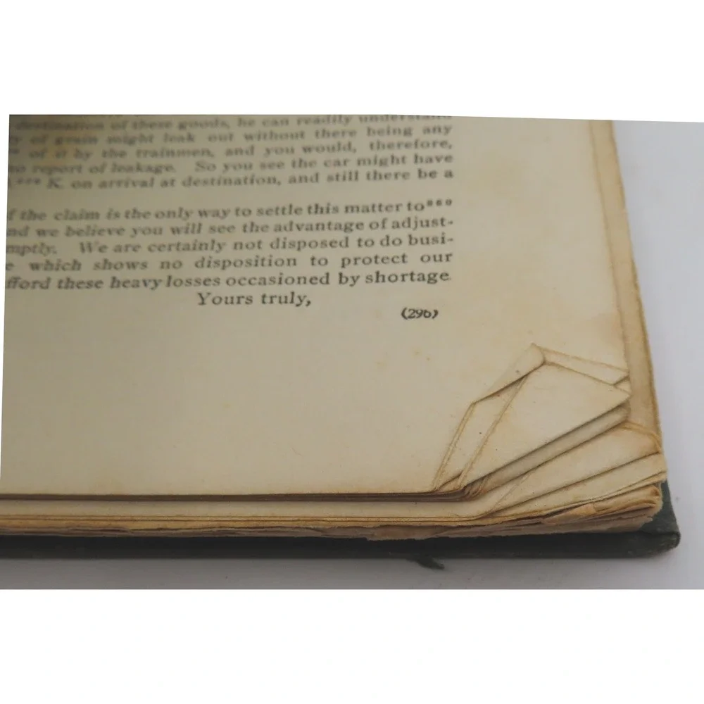 Antique Spencerian Shorthand Dictator Dictionary Reader Green Hardcover Book